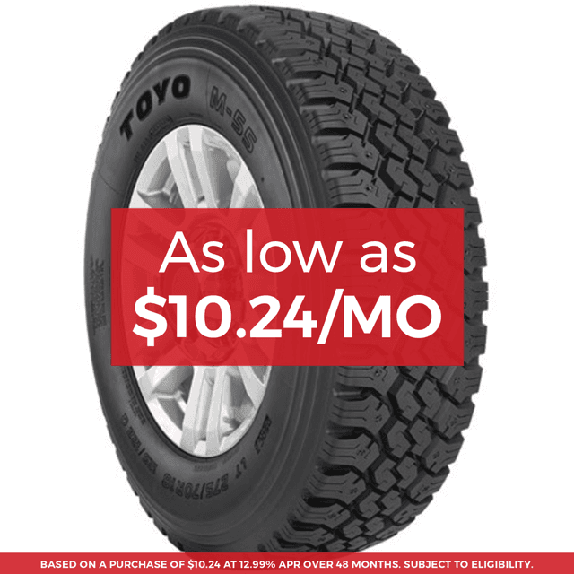 Toyo M-55 Tire LT285/75R16 126/123Q - FREE T-SHIRT INCLUDED!