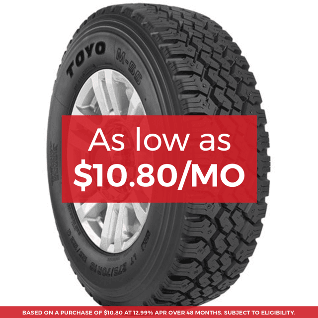 Toyo M-55 Tire LT275/65R18 123/120Q - FREE T-SHIRT INCLUDED!