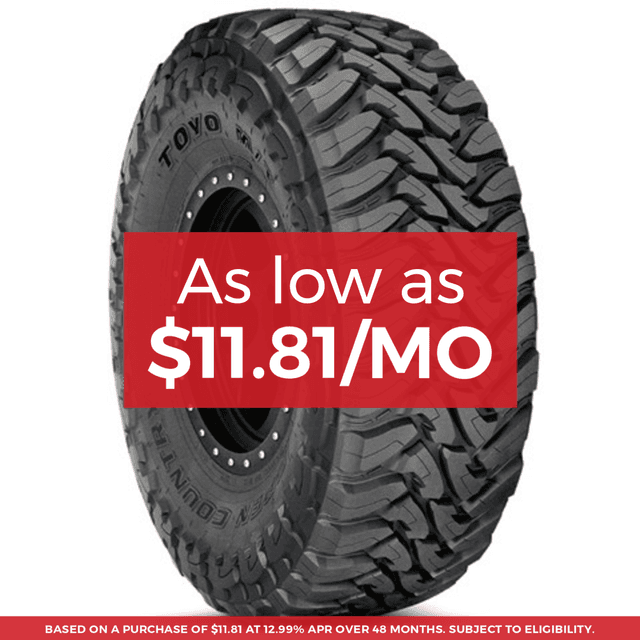 Toyo Open Country M/T Tire 37x13.50R17 131Q - MINIMUM PURCHASE OF 4 TIRES - FREE T-SHIRT INCLUDED!