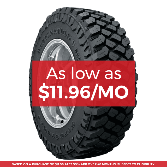 Firestone Destination M/T2 Tire LT315/70R17 121/118Q - MINIMUM PURCHASE OF 4 TIRES - FREE T-SHIRT INCLUDED!