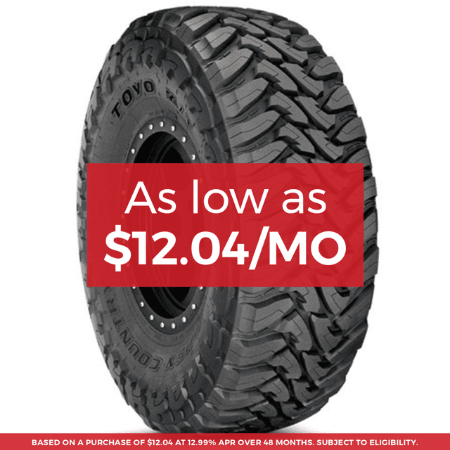 Toyo Open Country M/T Tire 35x12.50R17LT 125Q - MINIMUM PURCHASE OF 4 TIRES - FREE T-SHIRT INCLUDED!