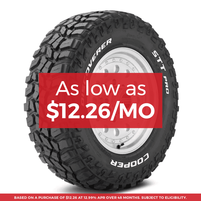 Cooper Discoverer Stt Pro Tire LT315/70R17 121/118Q White Letter - MINIMUM PURCHASE OF 4 TIRES - FREE T-SHIRT INCLUDED!