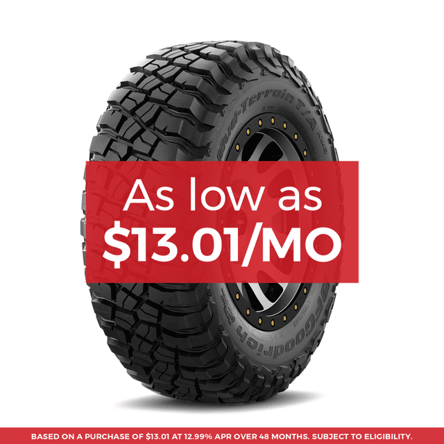 Bfgoodrich Mud-Terrain T/A Km3 Tire 37x13.50R17LT 121Q - MINIMUM PURCHASE OF 4 TIRES - FREE T-SHIRT INCLUDED!