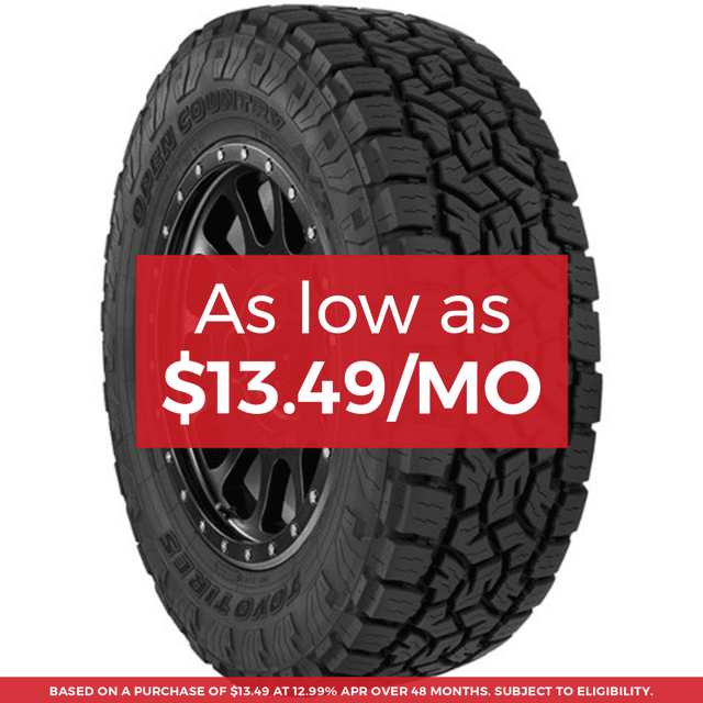 Toyo Open Country A/T Iii Tire 37x12.50R18LT 128Q - MINIMUM PURCHASE OF 4 TIRES - FREE T-SHIRT INCLUDED!