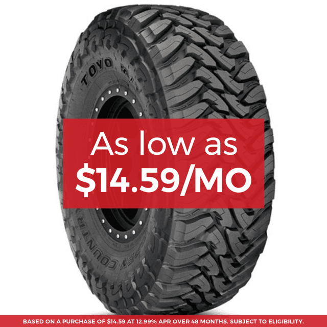 Toyo Open Country M/T Tire 35x12.50R20LT 125Q - MINIMUM PURCHASE OF 4 TIRES - FREE T-SHIRT INCLUDED!