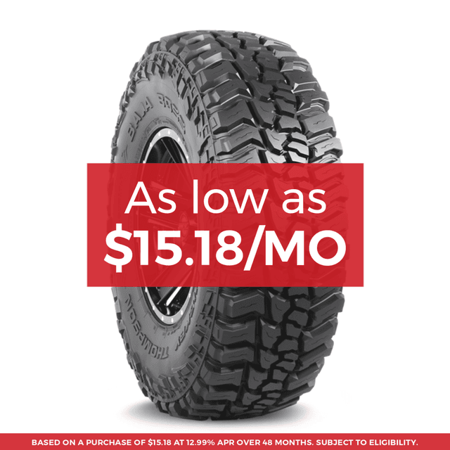 Mickey Thompson Baja Boss M/T Tire 40x13.50R17 121Q - MINIMUM PURCHASE OF 4 TIRES - FREE T-SHIRT INCLUDED!