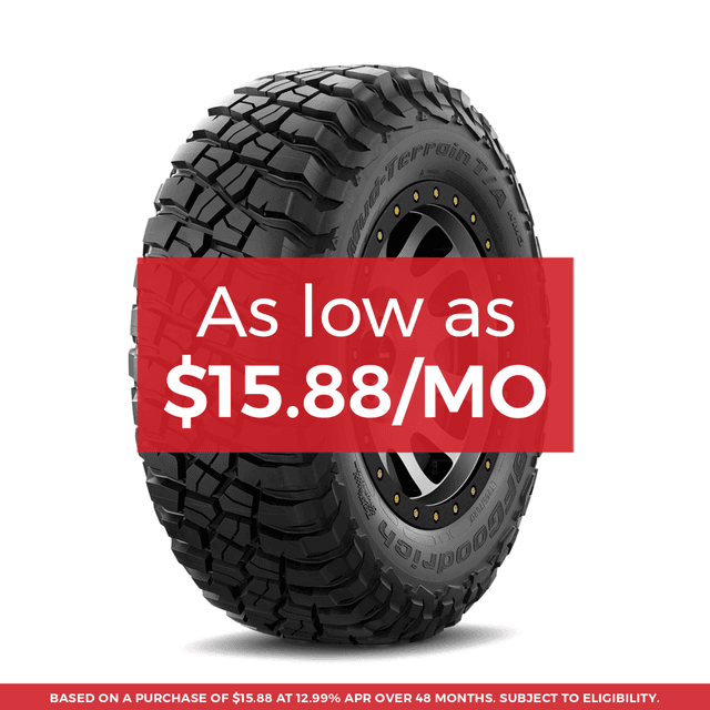 Bfgoodrich Mud-Terrain T/A Km3 Tire 37x13.50R20LT 127Q - MINIMUM PURCHASE OF 4 TIRES - FREE T-SHIRT INCLUDED!