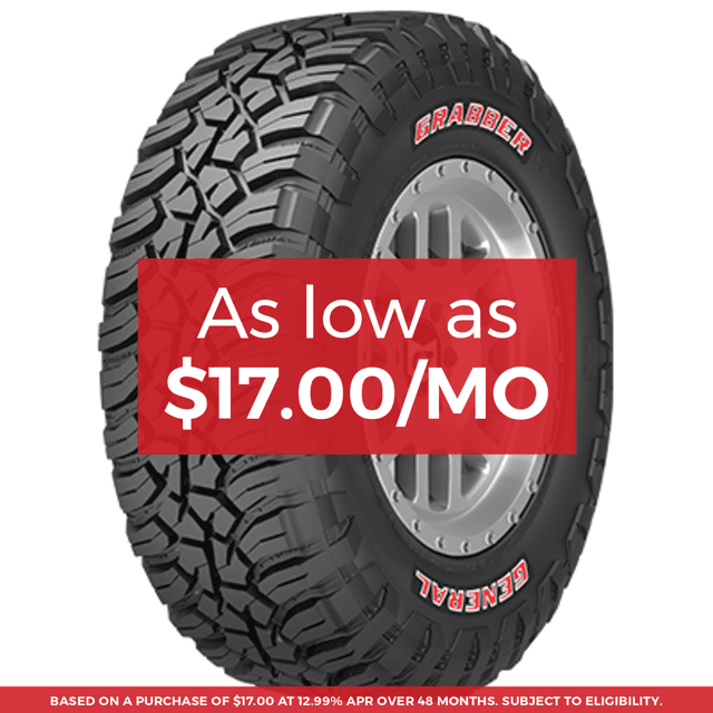 General Grabber X3 Tire LT295/65R20 129/126Q Red Line - MINIMUM PURCHASE OF 4 TIRES