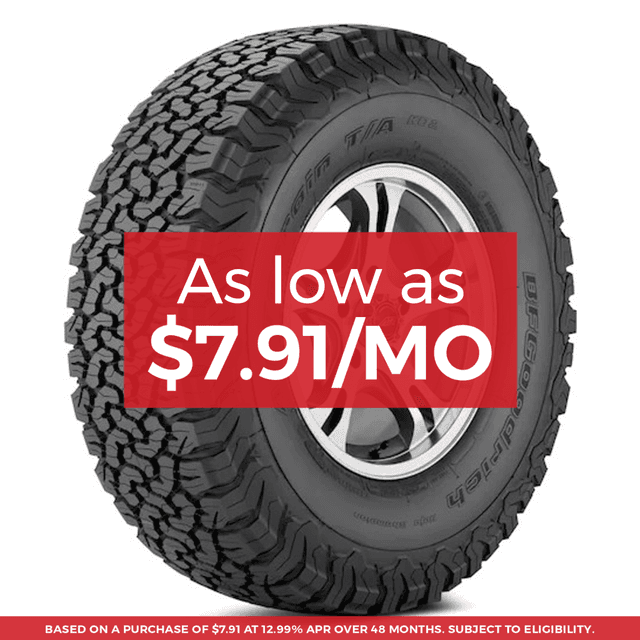 Bfgoodrich All-Terrain T/A Ko2 Tire LT255/75R17 111/108S - FREE T-SHIRT INCLUDED!