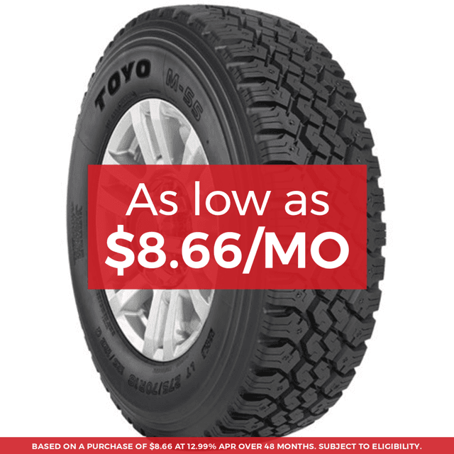 Toyo M-55 Tire LT245/75R16 120/116Q - FREE T-SHIRT INCLUDED!