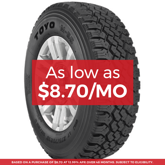 Toyo M-55 Tire LT245/75R17 121/118Q - FREE T-SHIRT INCLUDED!