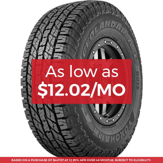 Yokohama Geolandar A/T G015 Tire LT295/65R20 129/126S - MINIMUM PURCHASE OF 4 TIRES