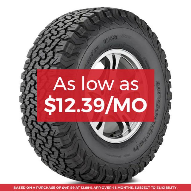 Bfgoodrich All-Terrain T/A Ko2 Tire LT285/65R20 127/124S - FREE T-SHIRT INCLUDED!