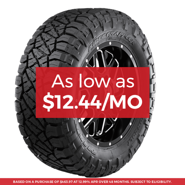 Nitto Ridge Grappler Tire 37x13.50R17LT 121Q - MINIMUM PURCHASE OF 4 TIRES - FREE T-SHIRT INCLUDED!