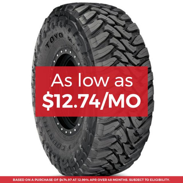 Toyo Open Country M/T Tire 35x12.50R18LT 123Q - MINIMUM PURCHASE OF 4 TIRES - FREE T-SHIRT INCLUDED!