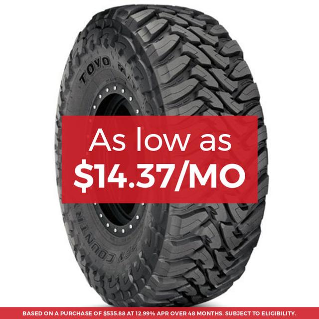 Toyo Open Country M/T Tire 40x13.50R17LT 121Q - MINIMUM PURCHASE OF 4 TIRES - FREE T-SHIRT INCLUDED!