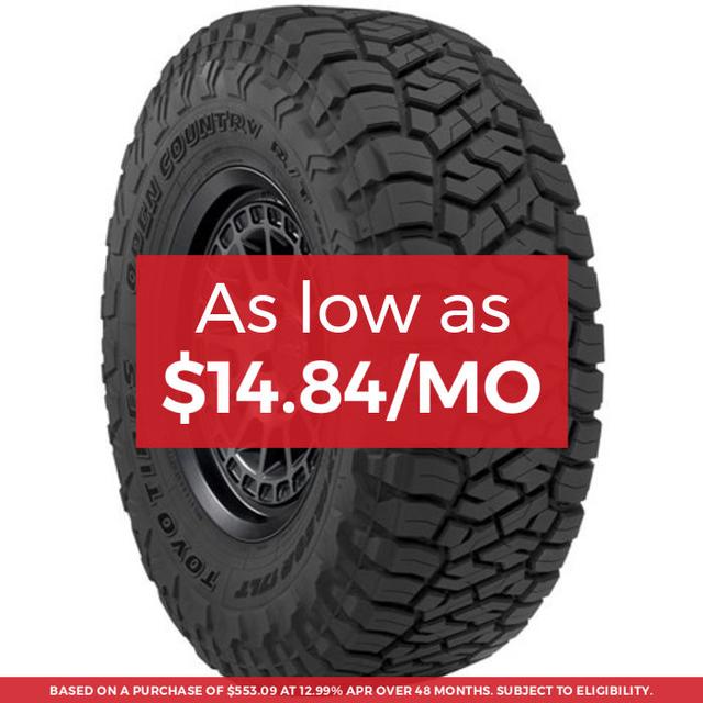 Toyo Open Country R/T Trail Tire LT285/50R22 121/118S - FREE T-SHIRT INCLUDED!