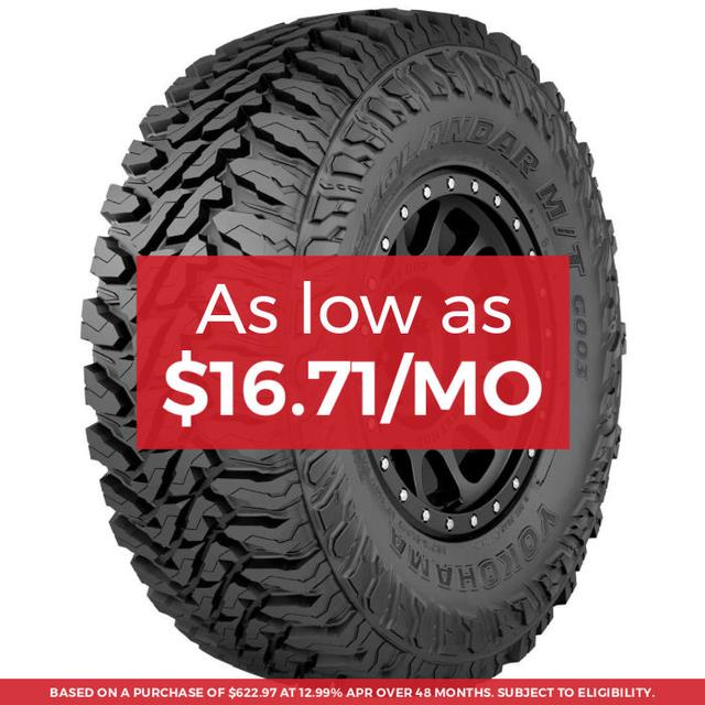 Yokohama Geolandar M/T G003 Tire LT325/50R22 122Q - MINIMUM PURCHASE OF 4 TIRES - FREE T-SHIRT INCLUDED!