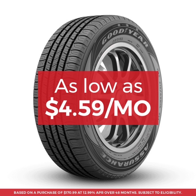 Goodyear Assurance All-Season Tire 225/55R18 98H 600 A B - FREE T-SHIRT INCLUDED!