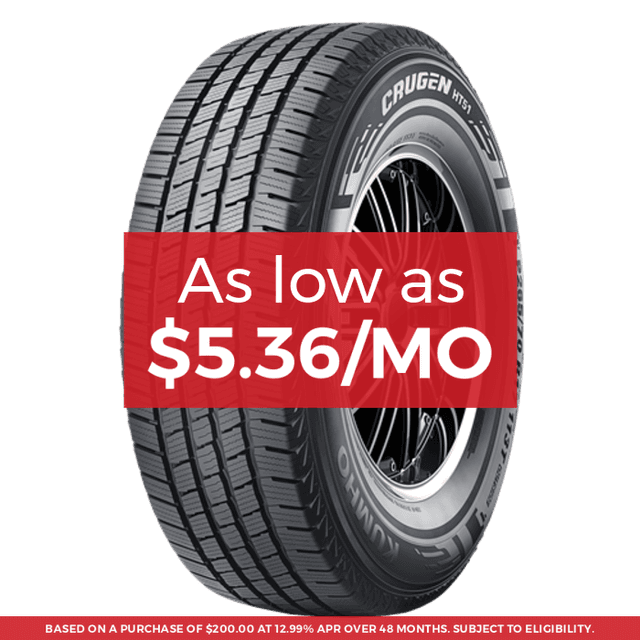 Kumho Crugen Ht51 Tire LT235/85R16 120/116R - FREE T-SHIRT INCLUDED!