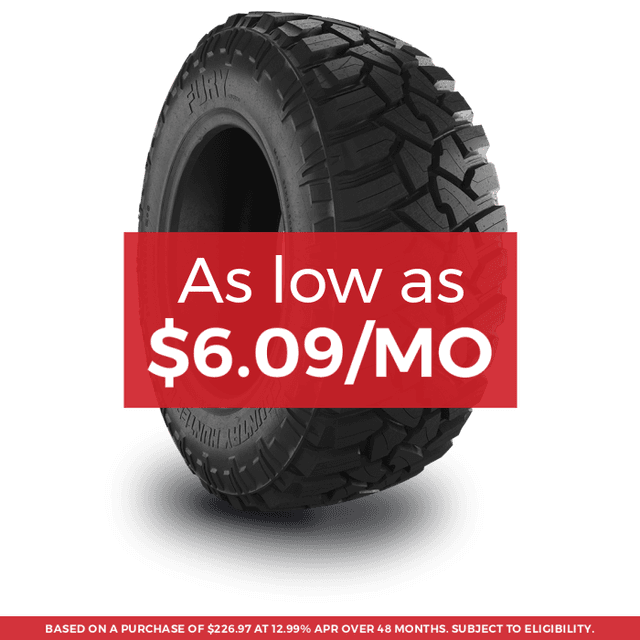 Fury Country Hunter M/T Ii Tire 33x12.50R17 120Q