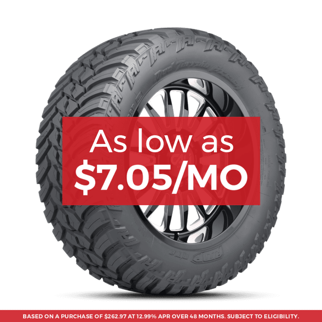 Amp Terrain Attack M/T A Tire 35x12.50R17 125Q - MINIMUM PURCHASE OF 4 TIRES