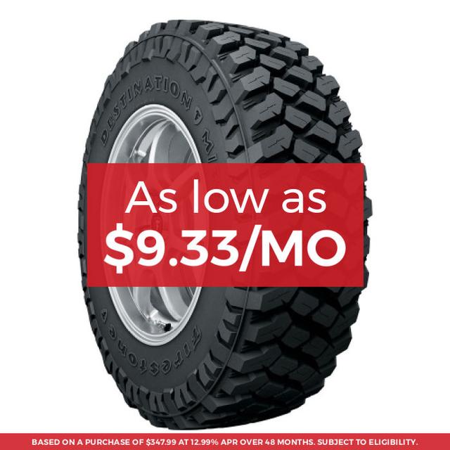 Firestone Destination M/T2 Tire LT315/75R16 127/124Q - FREE T-SHIRT INCLUDED!