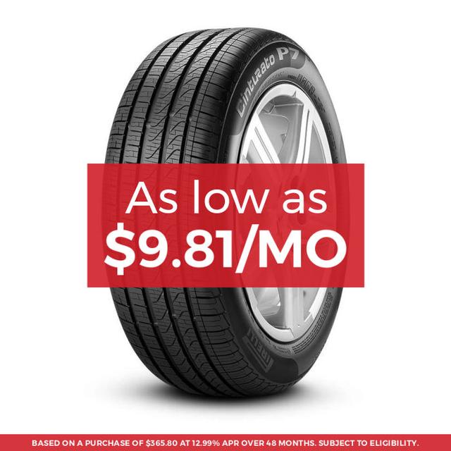 Pirelli Cinturato P7 All Season Run Flat Tire 245/45R19 102H 500 A A - FREE T-SHIRT INCLUDED!