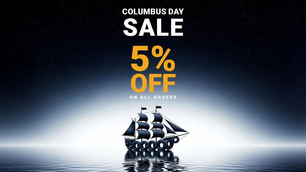 Columbus Day Sale!