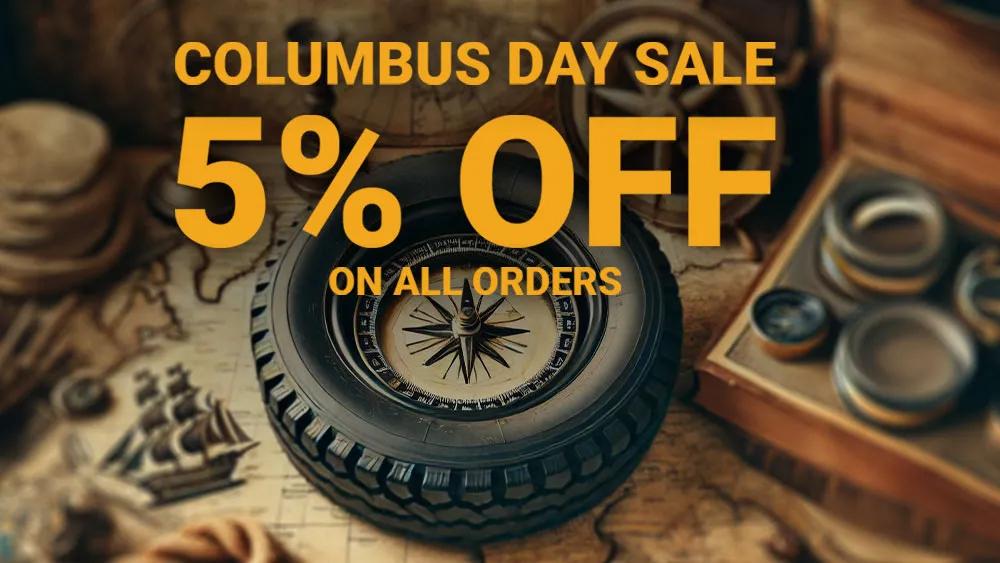 Columbus Day Sale!