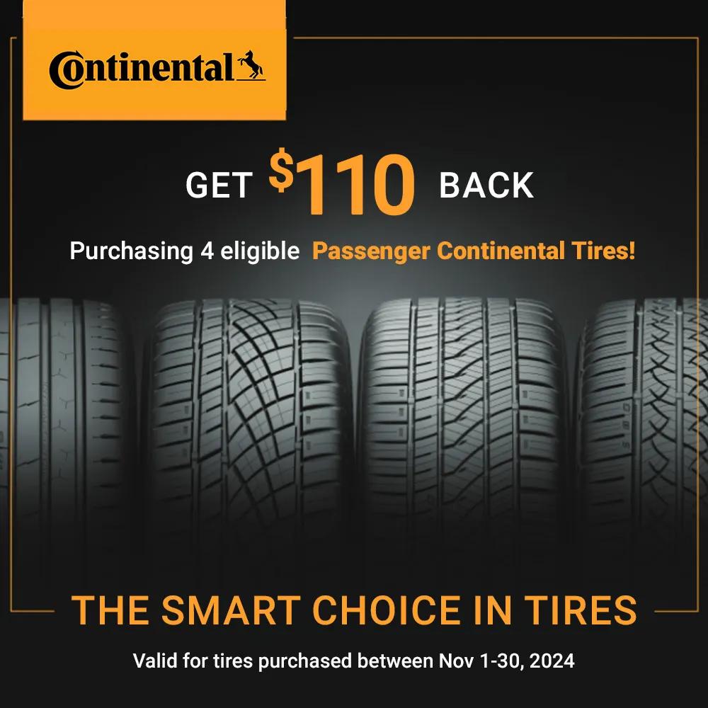 Continental Tire Rebate!