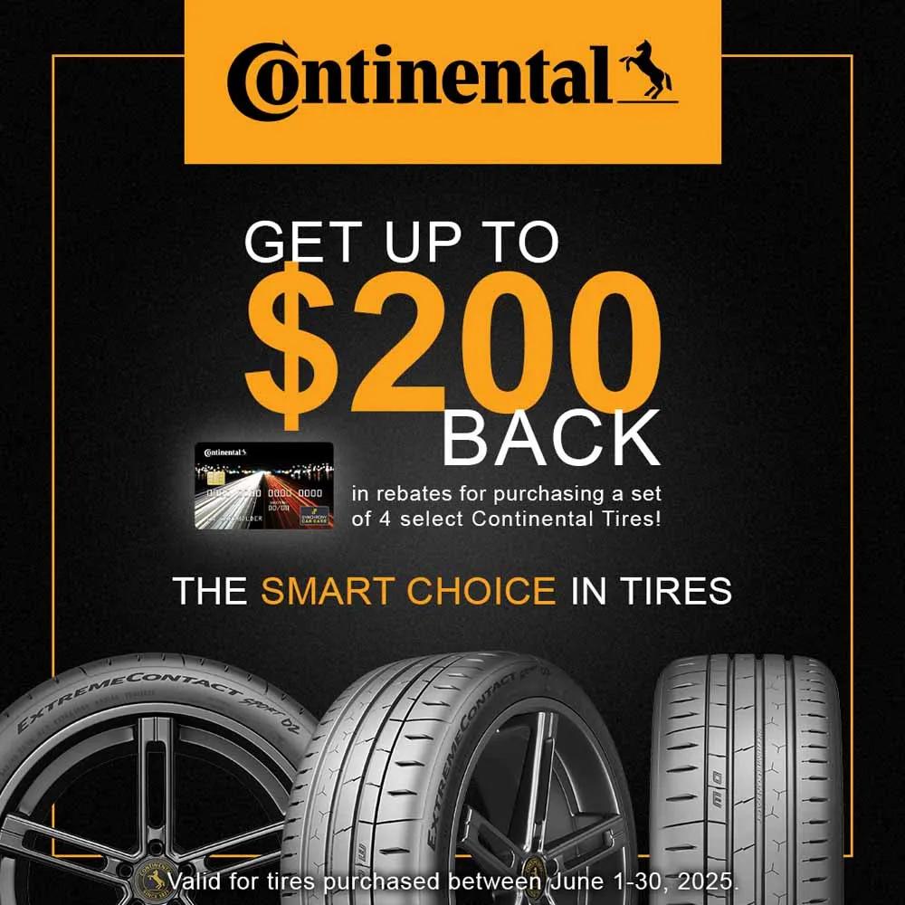Continental Tire Rebate!