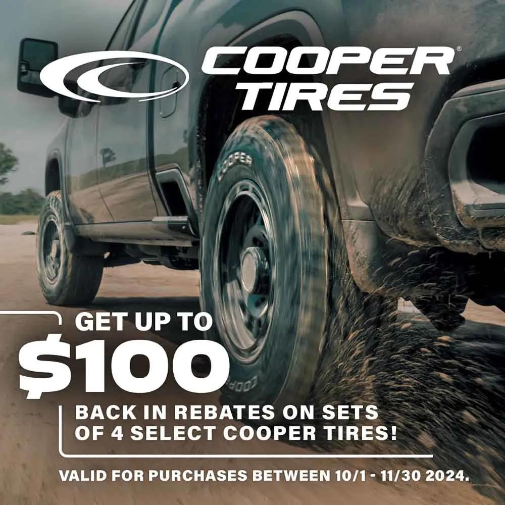 Cooper Tire Rebate!