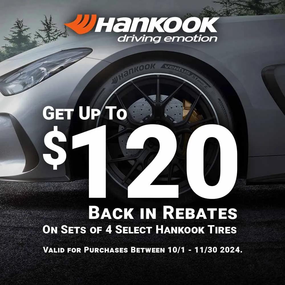 Hankook Tire Rebate!