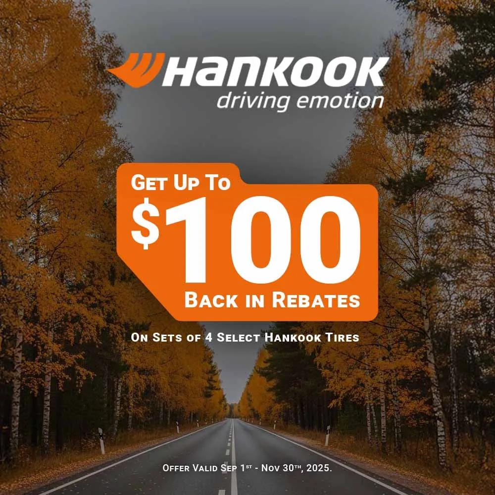 Hankook Tire Rebate!