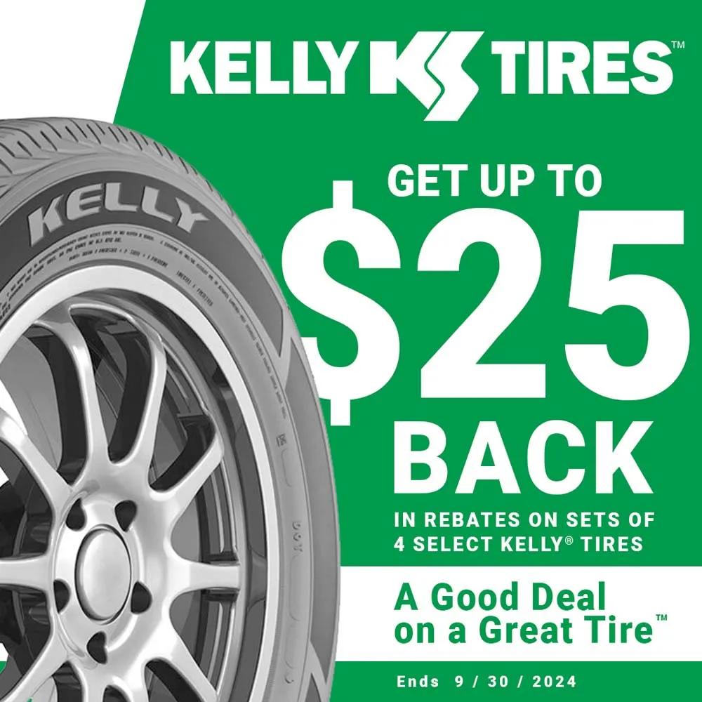 Kelly Tire Rebate!