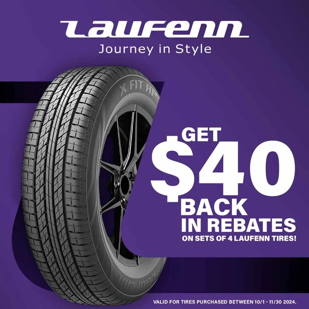 Laufenn Tire Rebate!