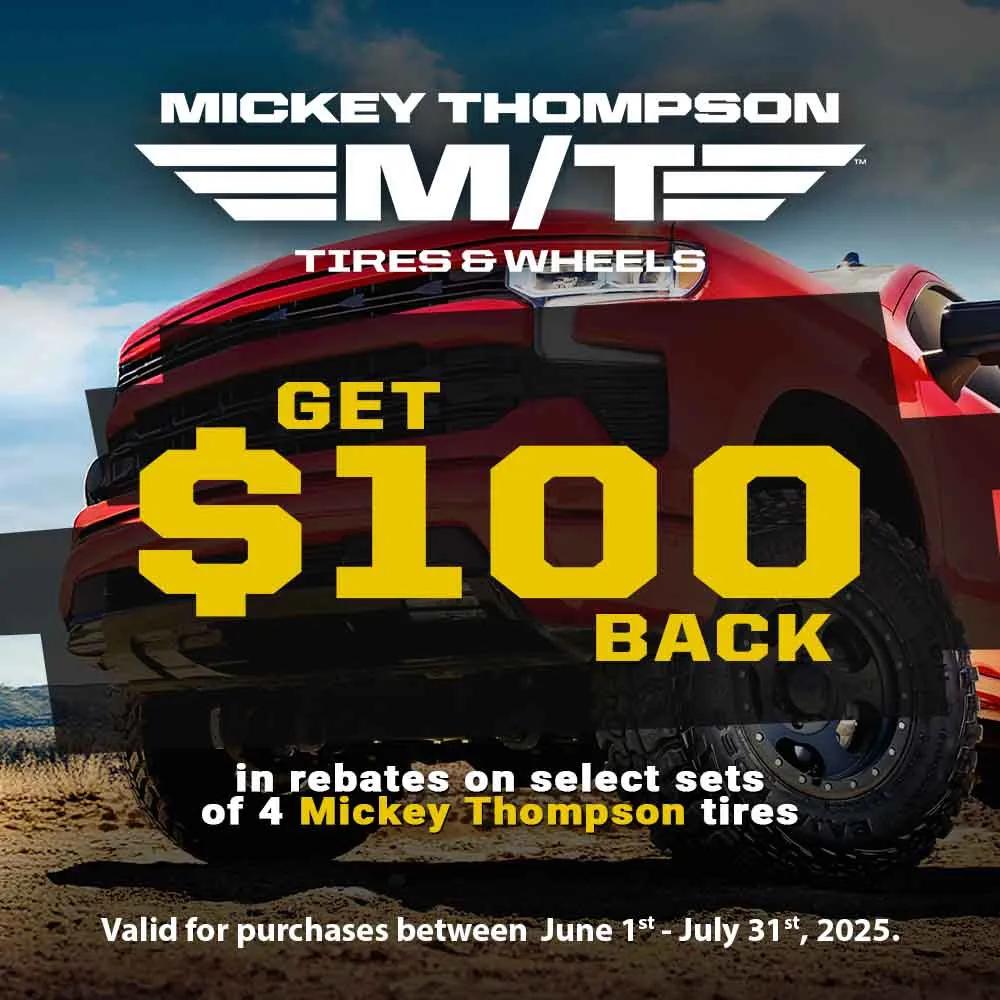 Mickey Thompson Tire Rebate!
