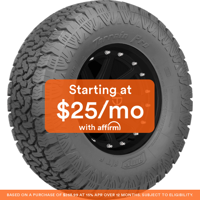 Amp Terrain Pro A/T P LT285/65R18