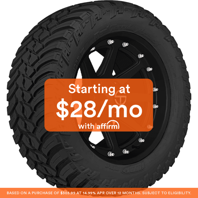 Amp Terrain Attack M/T A LT285/55R20